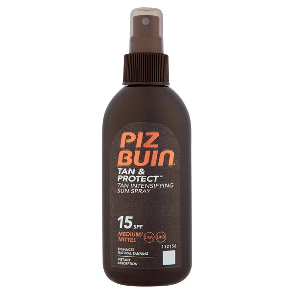 Piz Buin Tan Intensifying Sun Spray SPF 15 Medium 150ml