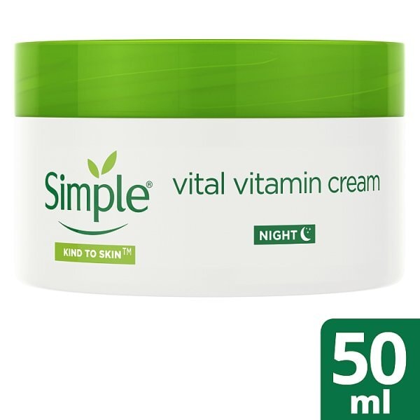 Simple Kind to Skin Vital Vitamin Night Face Cream 50ml