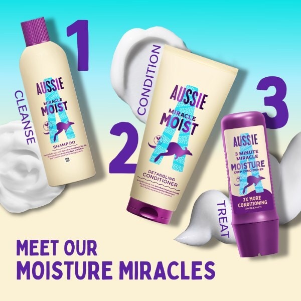 AUSSIE MIRACLE MOIST SPOO 100ML.