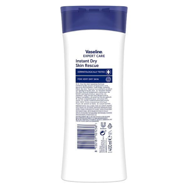 Vaseline Expert Care Dry Skin Rescue Body Lotion 400ml