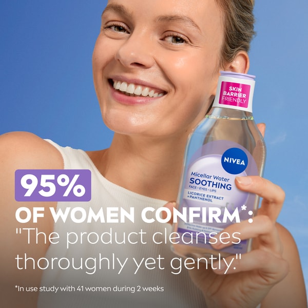 NIVEA Soothing Micellar Water for Sensitive Skin 400ml