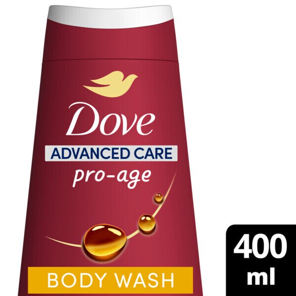 Dove Pro Age Advanced Care Body Wash Shower Gel 400Ml