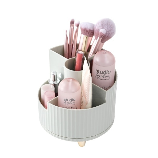 Superdrug Spinning Cosmetic Storage Mint Green