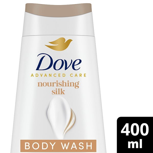 Dove Nourishing Silk Advanced Body Wash Shower Gel 400Ml