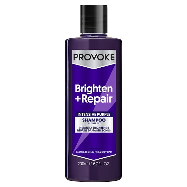 Provoke Brighten + Repair Intensive Purple Shampoo 200ml