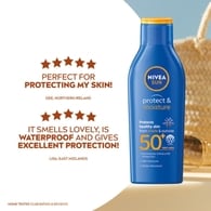 NIVEA SUN Protect & Moisture Sun Cream Lotion SPF 50+ 200ml