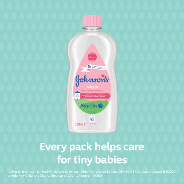 Johnson's Baby Oil 500ml