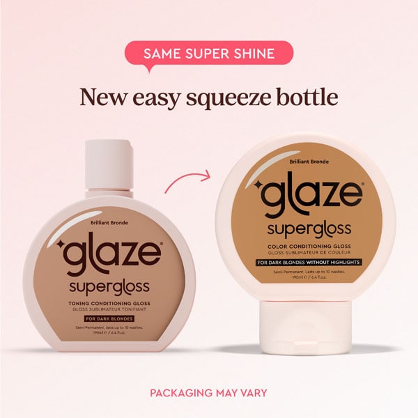 Glaze Supergloss Toning Conditioning Gloss Brilliant Bronde 190ml