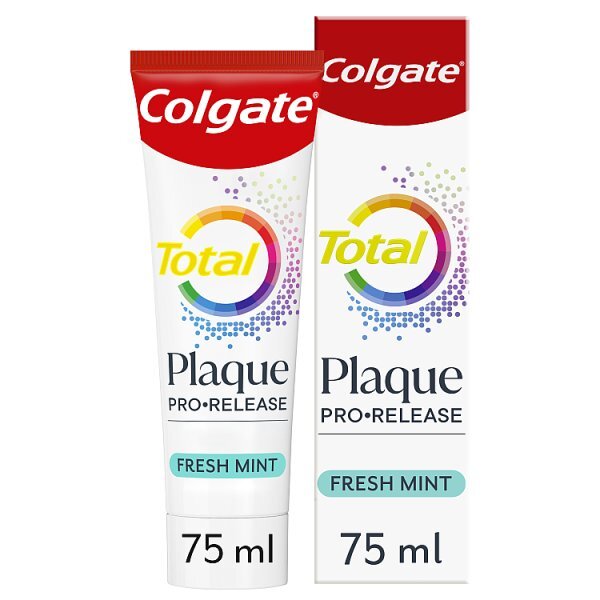 Colgate Total Plaque Pro-Release Fresh Mint Toothpaste 75ml