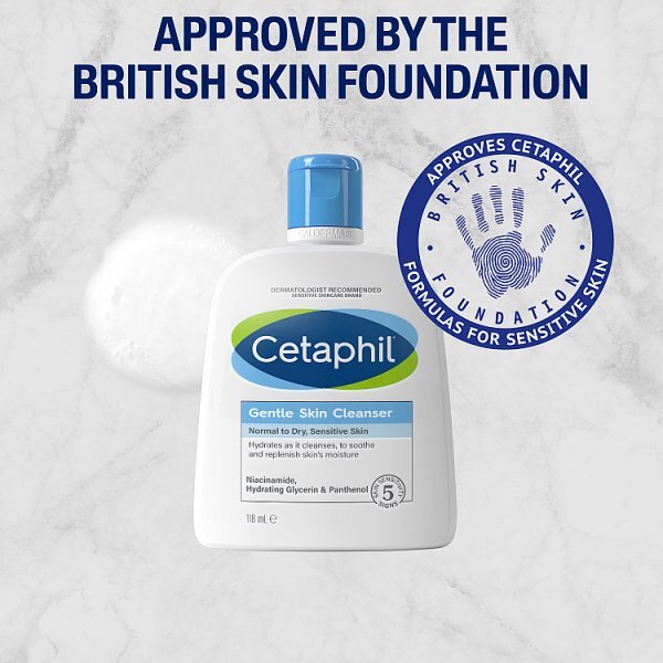 Cetaphil Gentle Skin Cleanser Face Wash & Body Wash 118ml