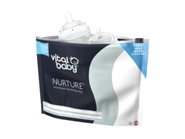 DNR Vital Baby Nurture Microwave Sterilising Bags 5Pk