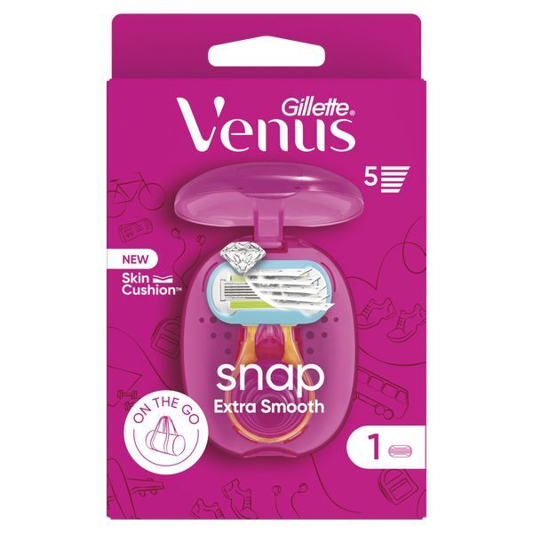 Venus Extra Smooth Snap Razor - 1 Blade