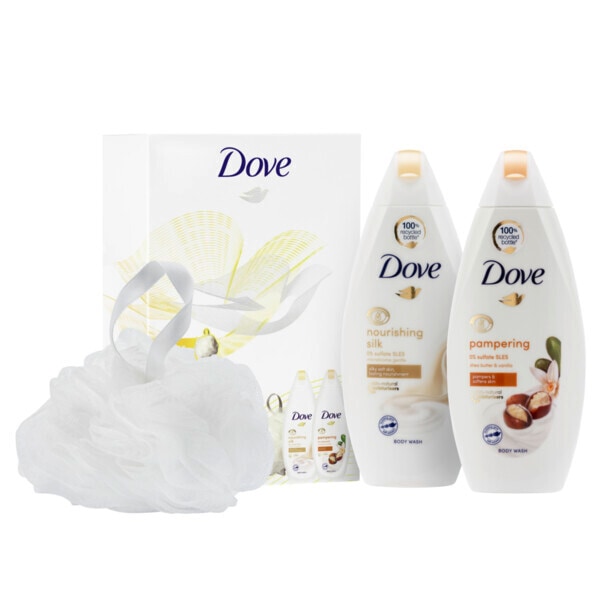 Dove Feel Pampered Bodywash Collection Gift Set