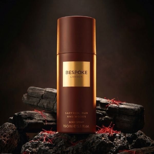 Bespoke Saffron, Oud and Woods body spray 150ml