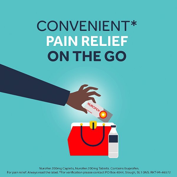 Nurofen Targeted Pain Relief Ibuprofen 200mg Tablets 12s