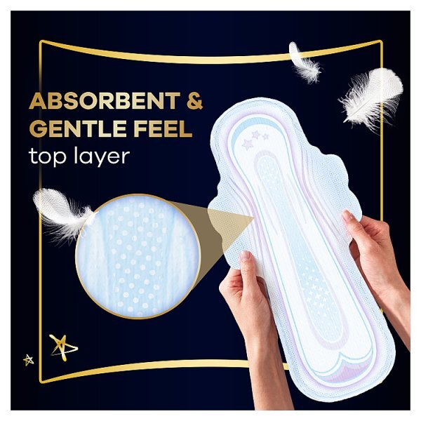 Always Ultra Sanitary Towels Secure Night Extra Size 5 14CT