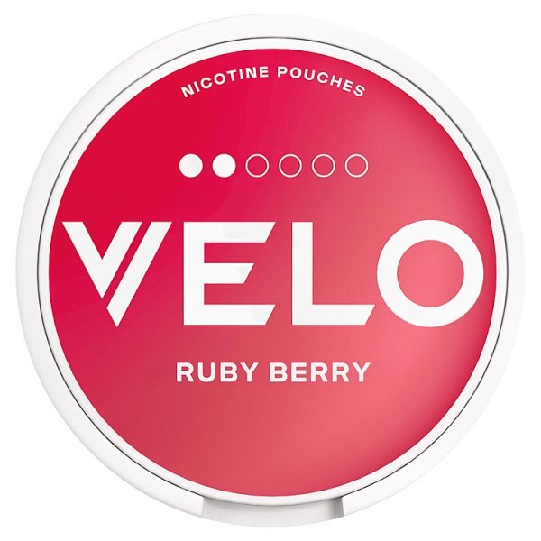 VELO Ruby Berry 6mg Pouches