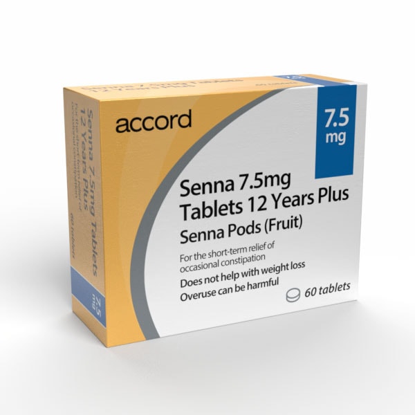 Accord Senna Tablets 7.5Mg 60 Pack