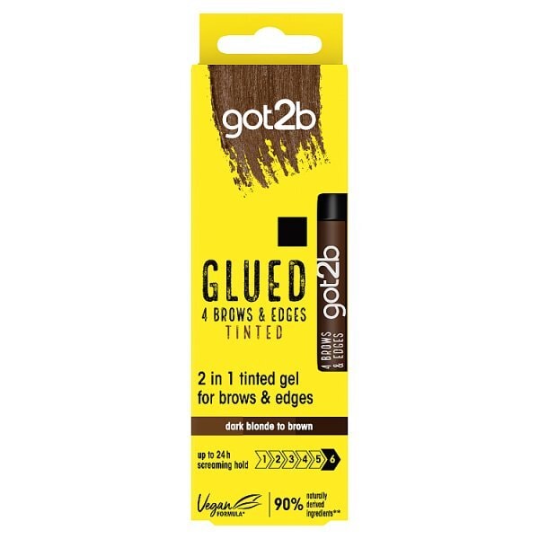 got2b Glued Brows & Edges Tint Dark Brown 16ml