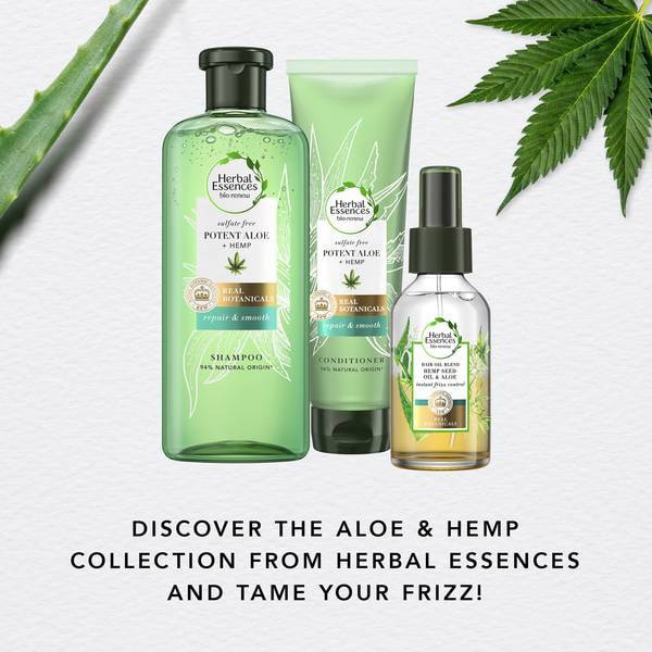 DNR Herbal Essences Sulfate Free Hair Conditioner Aloe &Hemp