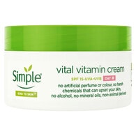 Simple Kind To Skin Vital Vitamin Day Cream SPF 15 50ml