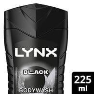 Lynx Bodywash Shower Gel Black 225ml