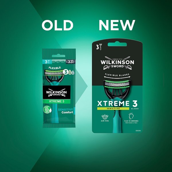 Wilkinson Sword Xtreme 3 Sensitive Disposable Razors 4pk