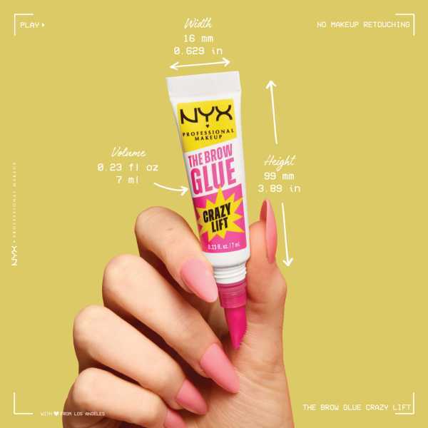 NYX Professional Makeup The Brow Glue Crazy Lift