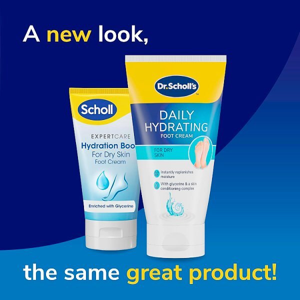 Scholl Hydration Boost Foot Cream For Dry Skin 150Ml