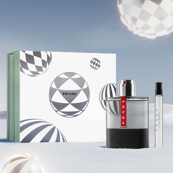 Prada Luna Rossa Carbon Eau De Toilette 100Ml Gift Set