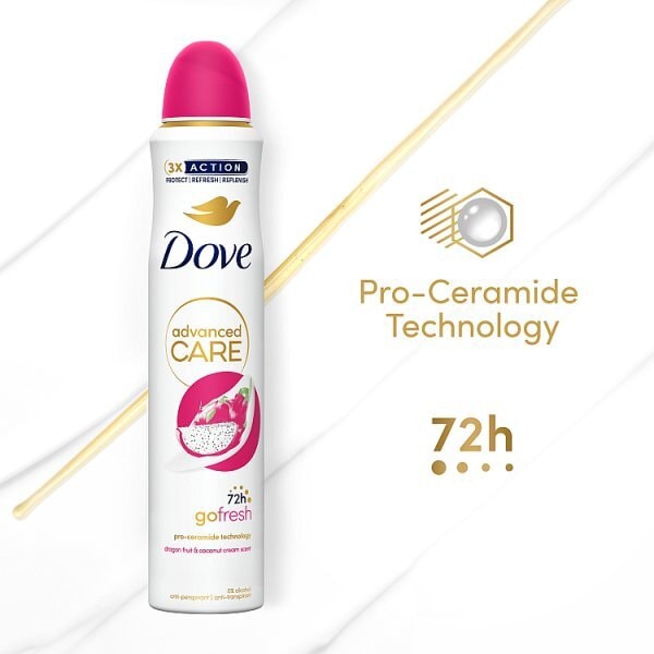 Dove Advanced Care Dragonfruit & Coconut Anti-Perspirant Aerosol 200ml