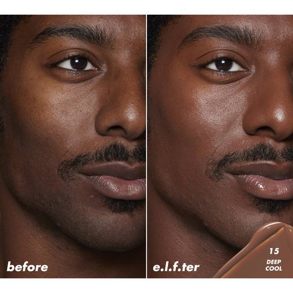 e.l.f. Halo Glow Skin Tint Foundation - SPF 50 15 Deep Cool