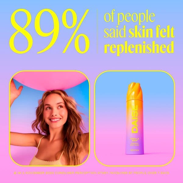 Daise Foaming Body Wash Vanilla 265ml