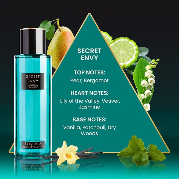 AOURA Secret Envy Body Mist 220ml