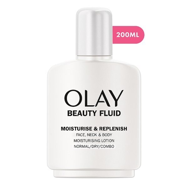 Olay Beauty Fluid Moisturiser Normal/Dry/Combo Skin 200ml