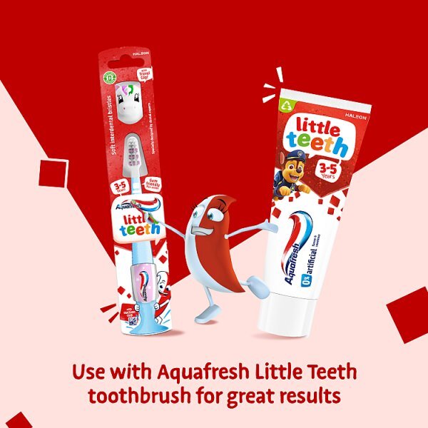 Aquafresh Kids Toothpaste, Little Teeth 3-5 Years 75ml