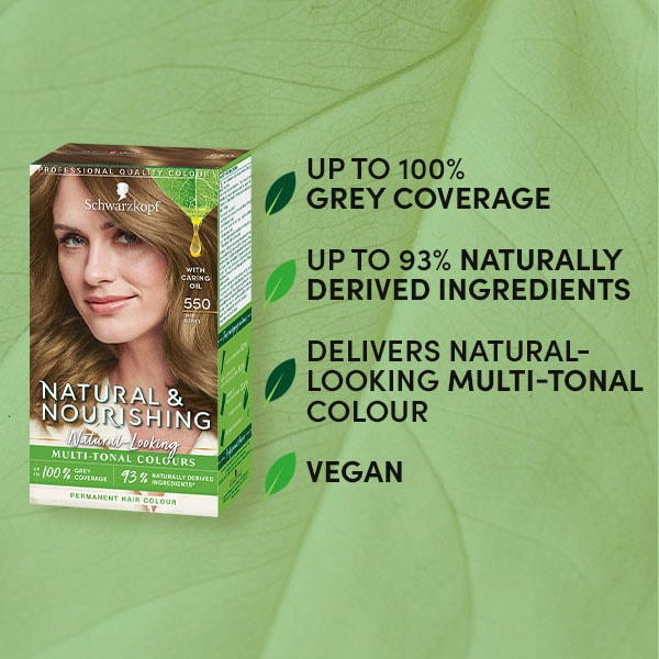 Schwarzkopf Natural&Nourishing 550  Dark Blonde Hair Dye