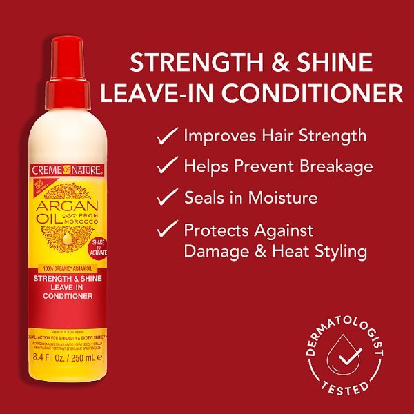 Creme of Nature&nbsp;Argan Oil Strength & Shine Leave-in Conditioner 250ml