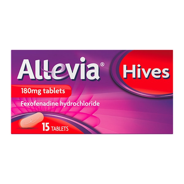 Allevia Hives 180Mg 15 Pack