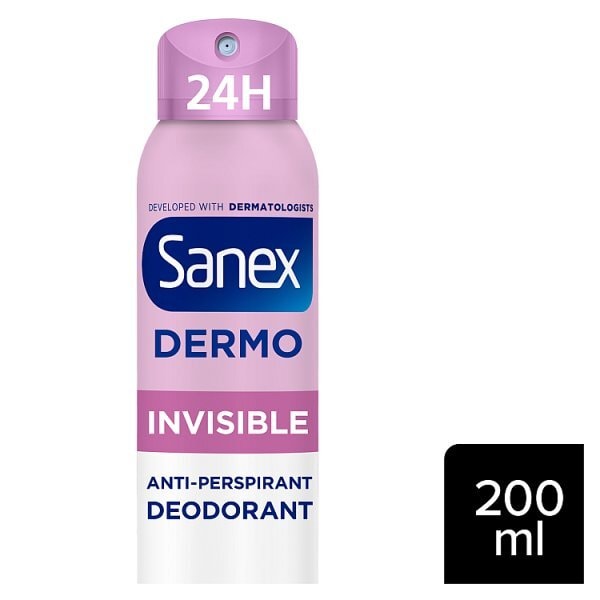 DNR Sanex Dermo Invisible Antiperspirant Spray 200Ml