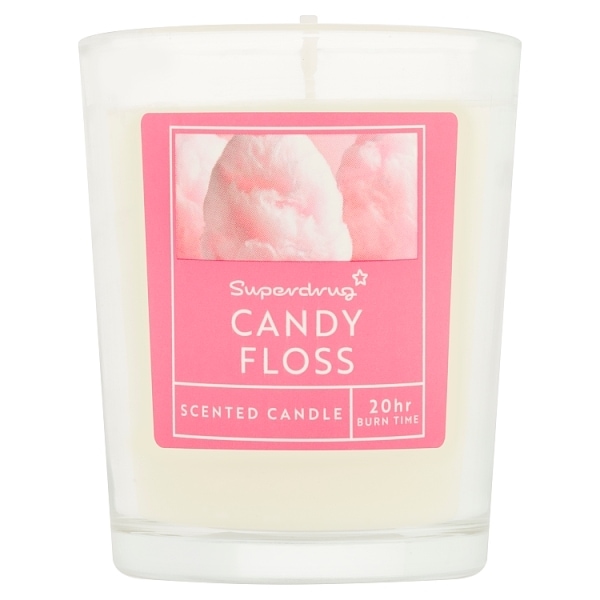 Superdrug Home Candyfloss Votive Candle 75g