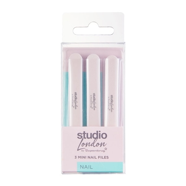 Studio London Mini Nail Files x3