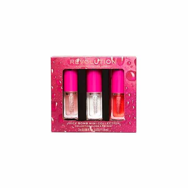 Revolution Juicy Bomb Mini Set Of 3 Lip Gloss
