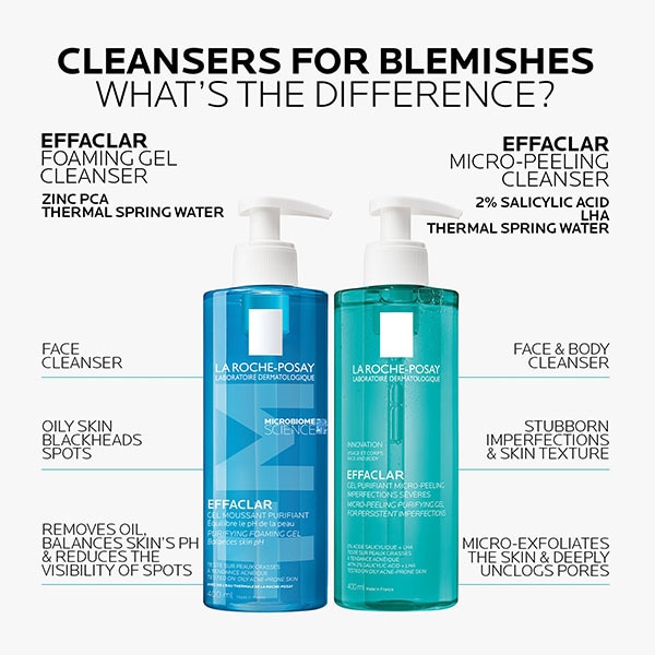 La Roche-Posay Effaclar Foaming Gel Cleanser 400ml