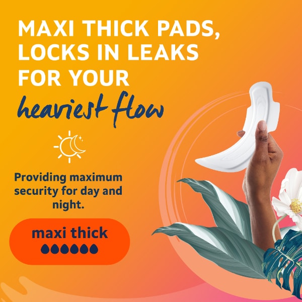 Lil-Lets Extra Protection Maxi Thick Pads 10s With Wings