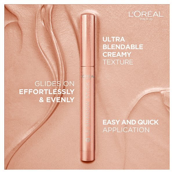 L'Oréal Paris Le Shadow Stick Eyeshadow, 115 Twinkly Rose