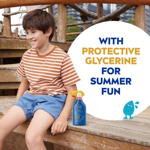 Nivea Sun Kids Protect & Care Trigger Spray Spf 50+ 270Ml