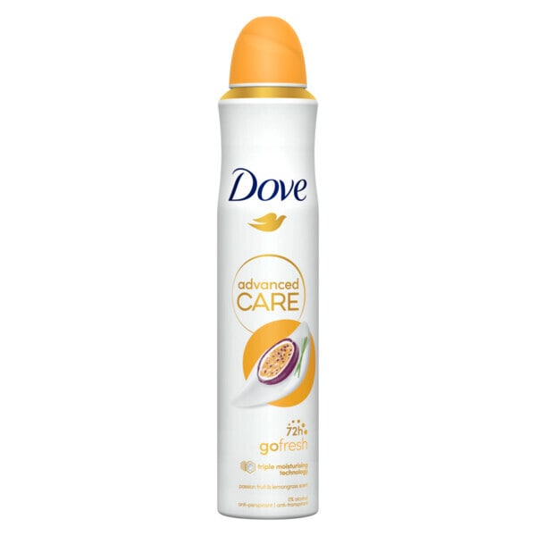 Dove Advanced Antiperspirant Deodorant Passion Fruit 200ml