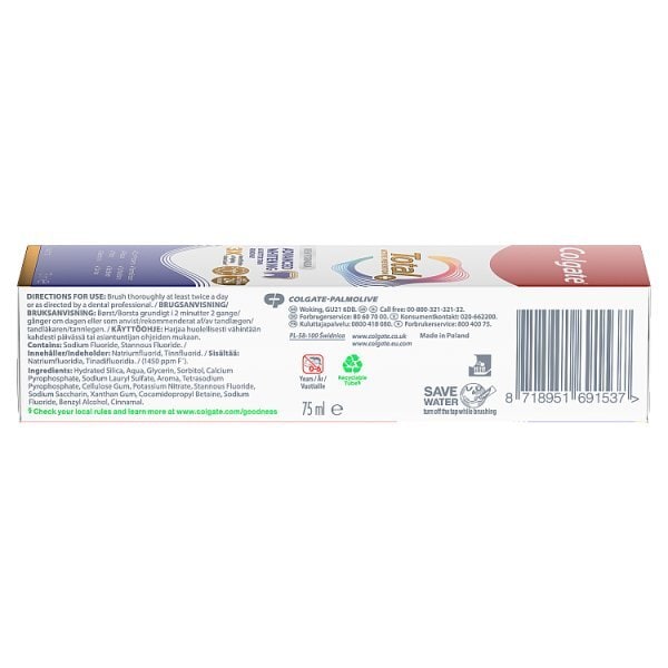 Colgate Total Teeth Whitening Toothpaste 75ml