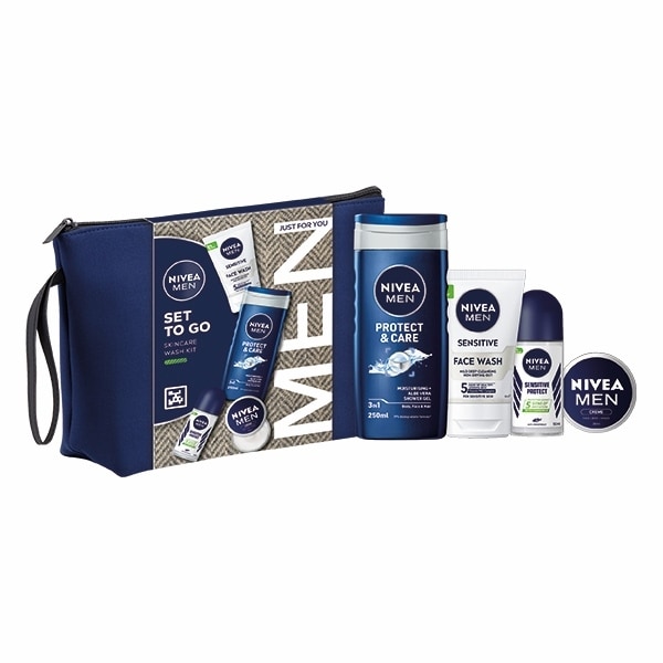 Nivea For Men Set To Go Washbag